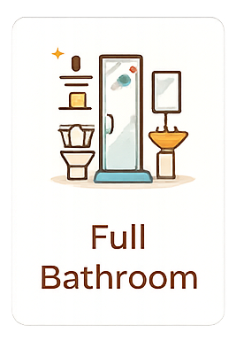 Choose Full Bathroom